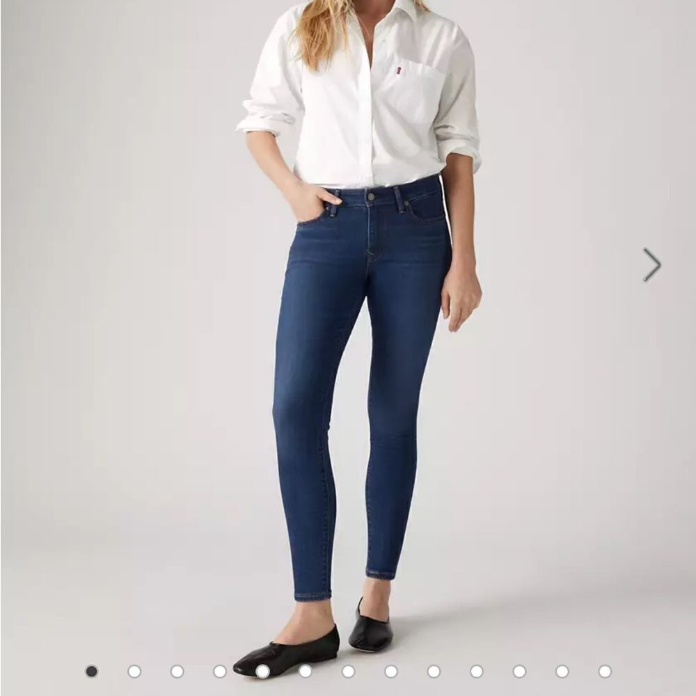 Levi's Blue Skinny Jeans Classic Fit